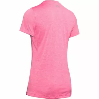 Dámske funkčné tričko Under Armour Tech SSV Twist - Black