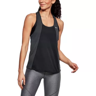 Dámske tielko Under Armour Threadborne Fashion Tank - Tokyo Lemon Full Heather