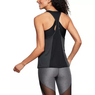 Dámske tielko Under Armour Threadborne Fashion Tank - Tokyo Lemon Full Heather