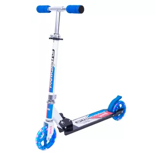 Kolobežka WORKER Cirky se svítícími kolečky - 2. akosť - modrá