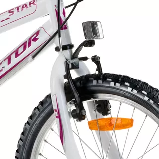 Detský bicykel Reactor Star 20" - biela