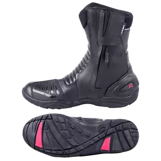 Kožené moto topánky W-TEC Benkoff - čierna