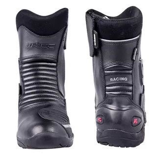 Kožené moto topánky W-TEC Benkoff - čierna