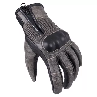 Pánske moto rukavice W-TEC Davili - čierno-hnedá