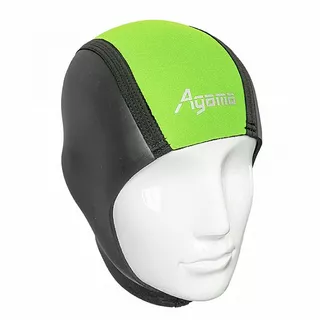 Neoprénová čiapka Agama Eddy 3 mm - tmavo šedá - zelená