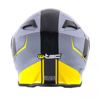 Výklopná moto prilba W-TEC V271 - čierno-šedá