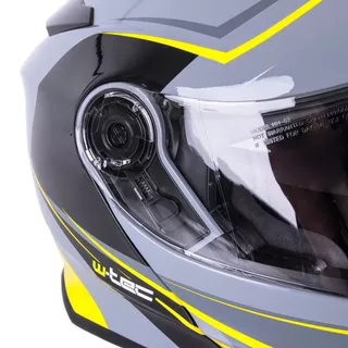 Výklopná moto prilba W-TEC V271 - čierno-šedá
