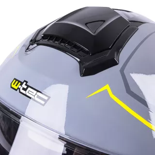 Výklopná moto prilba W-TEC V271 - čierno-šedá