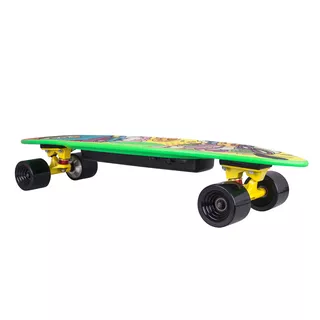 Elektrický longboard WORKER Smuthrider - 2. akosť - žlto-zelená