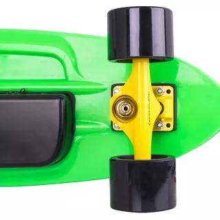 Elektrický longboard WORKER Smuthrider - 2. akosť - žlto-zelená