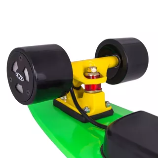 Elektrický longboard WORKER Smuthrider - 2. akosť - žlto-zelená