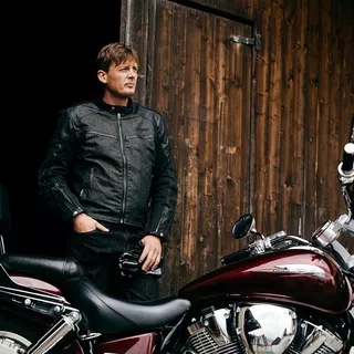 Pánske moto jeansy W-TEC A-1013 - čierna