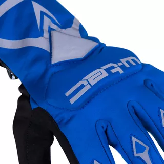 Cyklo a moto rukavice W-TEC Belter B-6044 - modrá