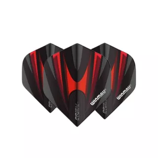 Náhradné letky Winmau Prism Alpha - ružovo-čierna