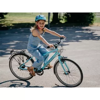 Juniorský bicykel Academy Grade 5 Belt 24" - žltá