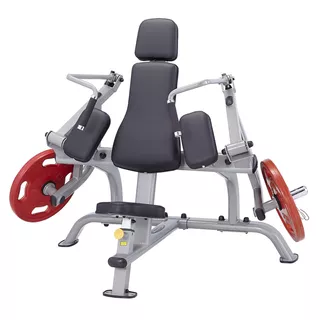 Izolovaný triceps Steelflex PlateLoad Line PLTE - čierno-červená - šedá