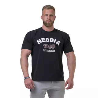 Pánske tričko Nebbia Golden Era 192 - Light Grey