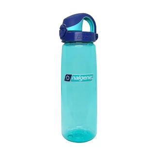 Športová fľaša NALGENE On the Fly 700ml - Spring Green/Iguana cap - Blue Aqua