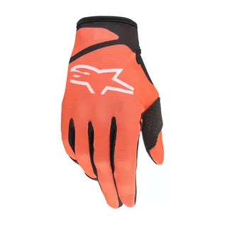 Motokrosové rukavice Alpinestars Radar oranžová/čierna 2022 - oranžová/čierna - oranžová/čierna