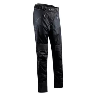 Dámske moto nohavice LS2 Vento Lady Black - čierna - čierna