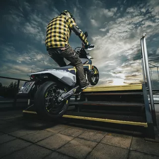Moto košeľa W-TEC Terchis - zelená