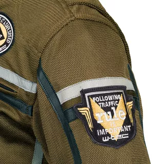 Moto bunda W-TEC Bellvitage Khaki Chameleon - khaki chameleon