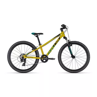 Juniorský bicykel KELLYS KITER 50 24" - model 2025 - Teal - Yellow
