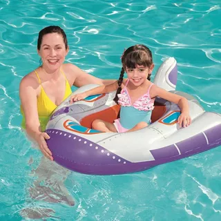 Detský nafukovací čln Bestway Baby Boat - modro-červená