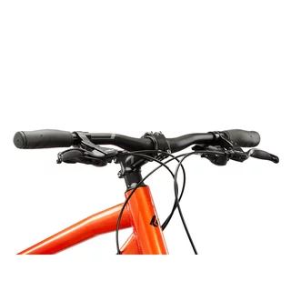 Pánsky crossový bicykel Kross EVADO 3.0 28" - model 2025 - oranžová/čierna/lesk