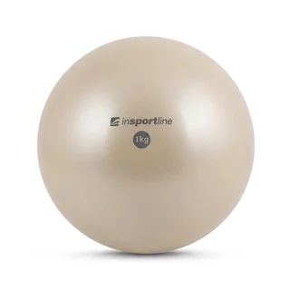 Joga lopta inSPORTline Yoga Ball 1 kg - béžová