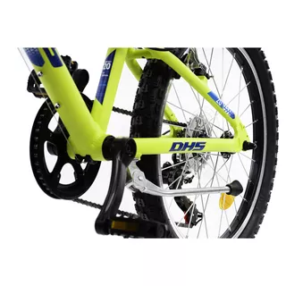 Detský bicykel DHS Teranna 2023 20" 7.0 - Green