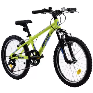 Detský bicykel DHS Teranna 2023 20" 7.0 - Green