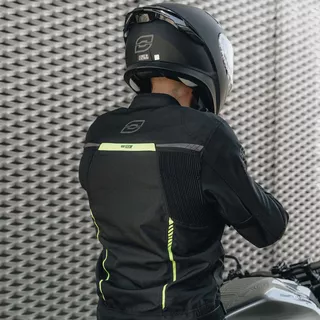 Moto bunda Ozone Delta IV - čierna-fluo