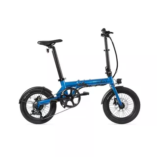 Skladací elektrobicykel EOVOLT City 4-Speed 16" - červená