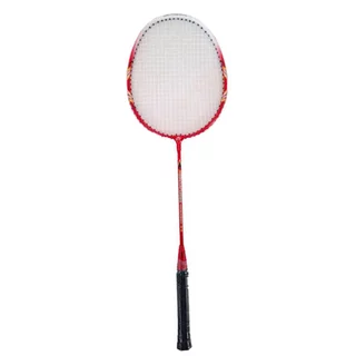 Badmintonová raketa SPARTAN JIVE - bielo-červená - červeno-biela