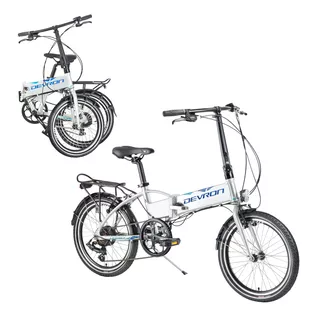 Skladací elektrobicykel Devron 20124 20" - model 2017 - šedá - šedá