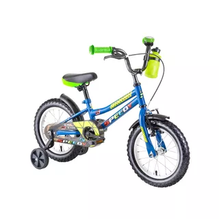 Detský bicykel DHS Speedy 1401 14" 4.0 - Green
