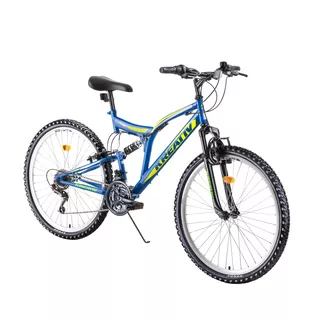 Celoodpružený bicykel Kreativ 2641 26" 4.0 - Black - blue