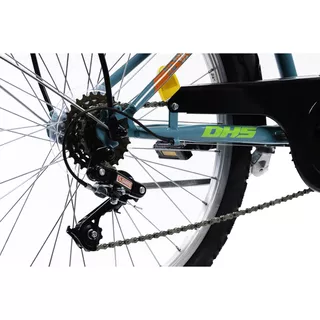Juniorský bicykel DHS 2414 24" 7.0 - blue