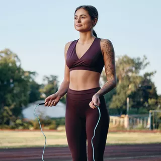 Švihadlo inSPORTline JumpSpeed - modrá