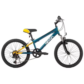 Odľahčený detský bicykel Olpran Agilis ALU 20" - model 2026 - tmavo zelená/oranžová