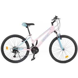Juniorský bicykel Olpran Formica ALU 24" - model 2026 - ružová/šedá