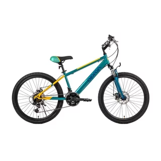 Juniorský bicykel Olpran Gryllus ALU 24" - model 2026 - žltá/zelená