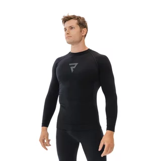 Moto thermo tričko Rebelhorn Freeze II Jersey - čierna