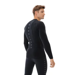 Moto thermo tričko Rebelhorn Freeze II Jersey - čierna