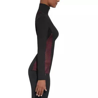 Dámska športová mikina BAS BLACK Inspire Blouse - čierno-ružová