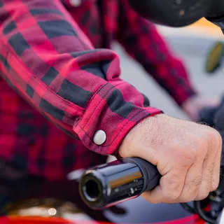 Moto košeľa BOS Lumberjack - Orange