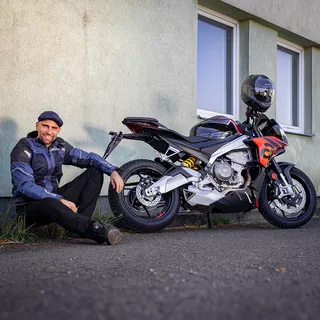 Letná pánska moto bunda BOS Hobart
