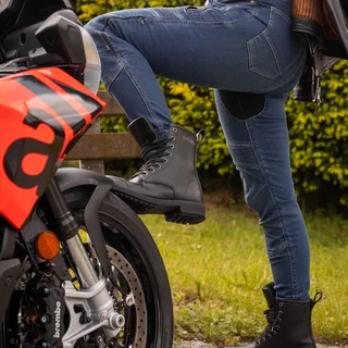 Moto topánky W-TEC Benga - čierna