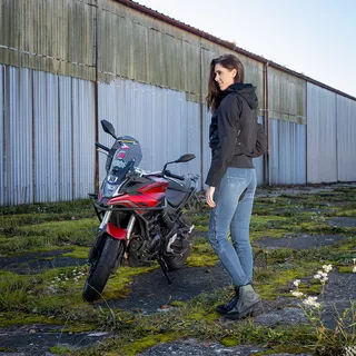 Dámske moto jeansy W-TEC Dynetis Lady